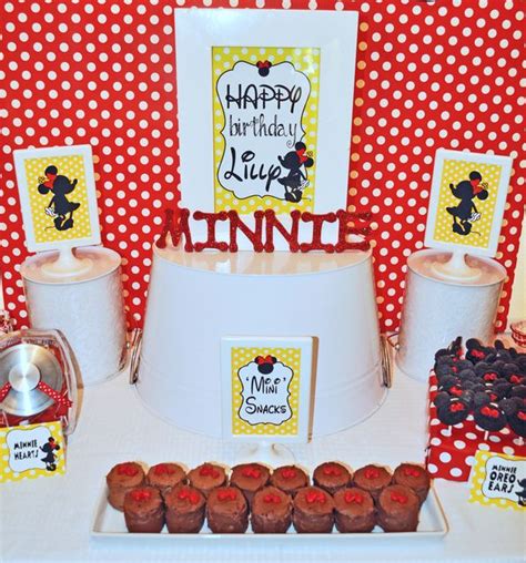 Mickey Mouse Clubhouse or Minnie Mouse Birthday Party Ideas | Photo 17 ...