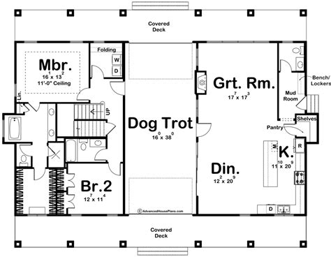 Dogtrot House Floor Plan | Floor Roma