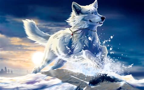 Anime Wolves With Wings Wallpapers - Wallpaper Cave