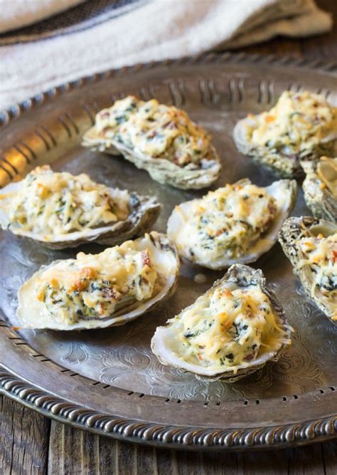 Baked Oysters with Cheese - A Spicy Perspective