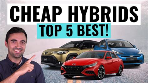 Top 5 BEST Hybrid Cars And SUVs Under $35,000 || Most Affordable New ...