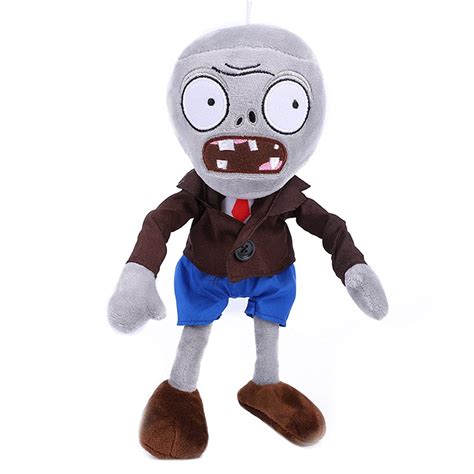 Buy 12" PVZ Plush Zombies Brown Coat Toys Normal Zombies PVZ 1 2 ...