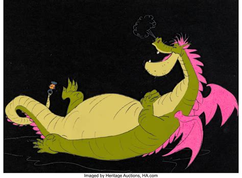 Pete's Dragon Elliott Color Model Cel (Walt Disney, 1977).... | Lot ...