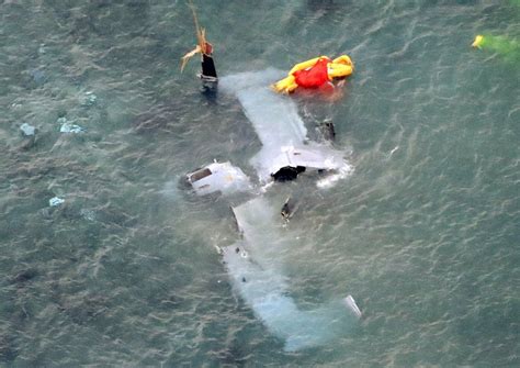 US Osprey aircraft crashes off Okinawa coast in Japan - BBC News