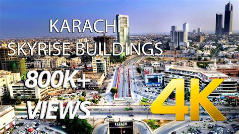 Karachi Skyline Montage Aerial 2020 Part 2 - 4K Ultra HD - Karachi ...