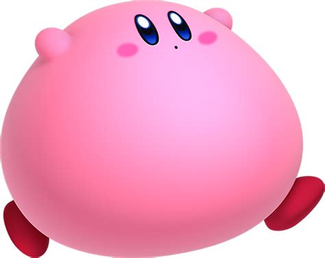 please explain to me why they made a fat Kirby render | Fandom