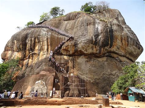 Sigiriya, Lion Rock, in Sri Lanka