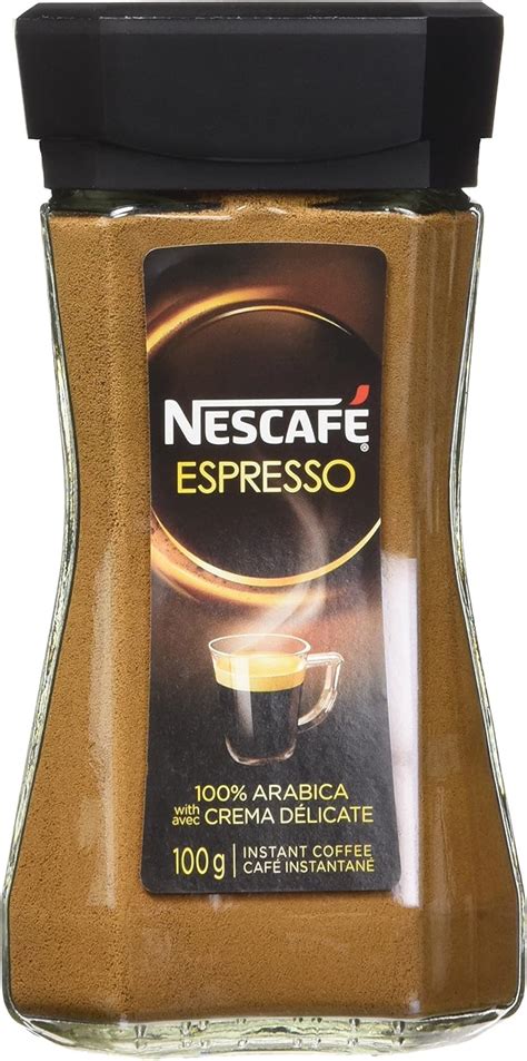 NESCAFÉ Espresso, Instant Coffee, 100g Jar: Amazon.ca: Grocery