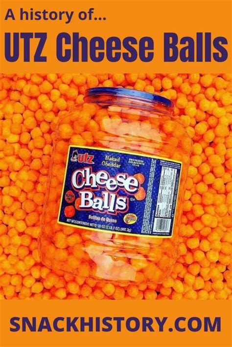 UTZ Cheese Balls - Snack History