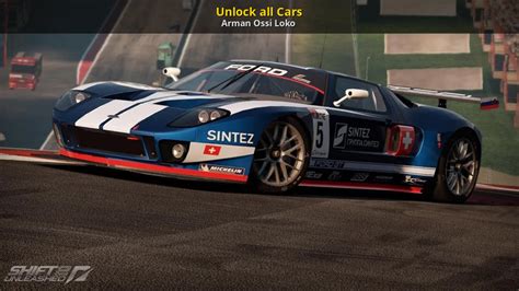 Unlock all Cars [Need for Speed: Shift 2 Unleashed] [Mods]