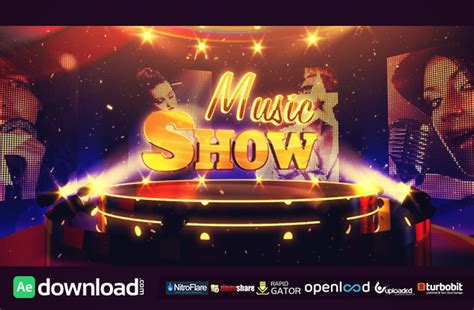 (FREE) MUSIC SHOW FREE VIDEOHIVE TEMPLATE - Free After Effects ...