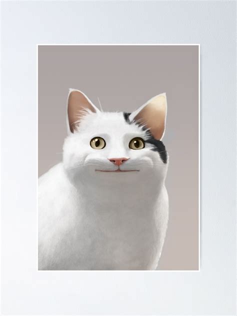 "Polite Cat Meme" Poster for Sale by Mashz | Redbubble