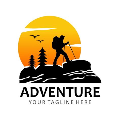 adventure vector logo 7688945 Vector Art at Vecteezy