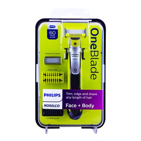 Buy Philips Norelco OneBlade Face + Body Trimmer & Shaver, QP2630/70 ...