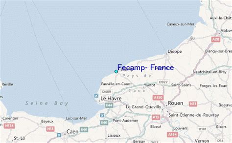 Fecamp, France Tide Station Location Guide