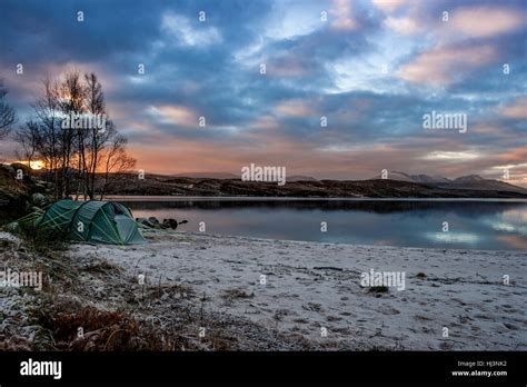 Loch rannoch camping hi-res stock photography and images - Alamy