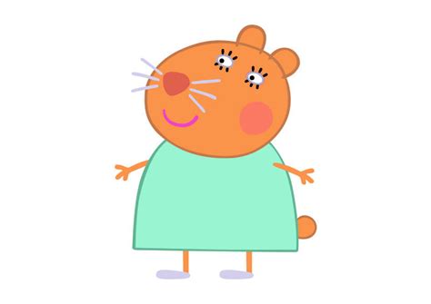 Dr Hamster Peppa Pig Character Free Vector