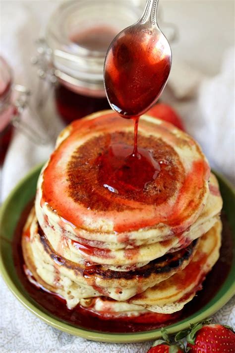 Easy Strawberry Syrup Recipe Tutorial • Food Folks and Fun