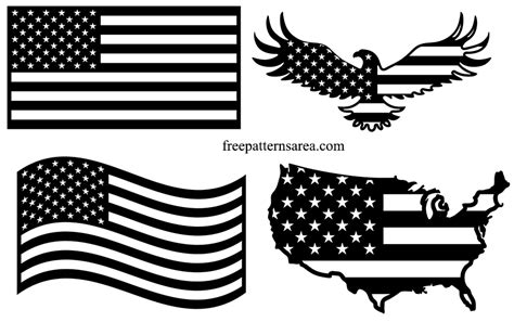 american flag clip art black and white 20 free Cliparts | Download ...