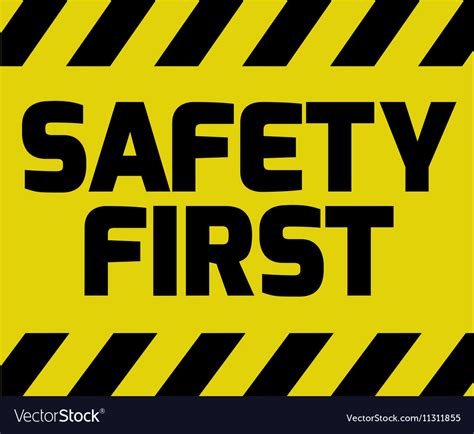 Safety First Sign Png