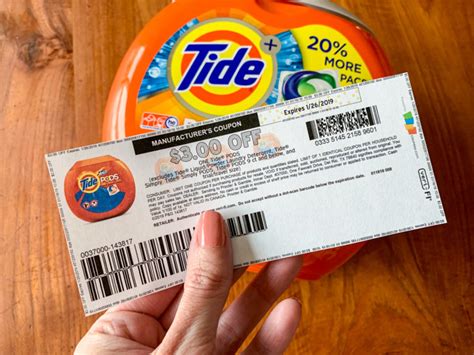 *HOT* $3 Off Tide PODS Printable Coupon (Available For 7 Days Only ...