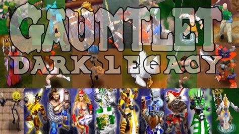 Gauntlet:Dark Legacy - ALL Arcade Playable Characters - YouTube