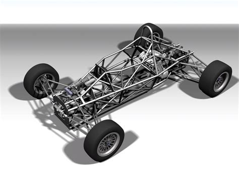 20. Formula car full chassis || Library free download 3D model