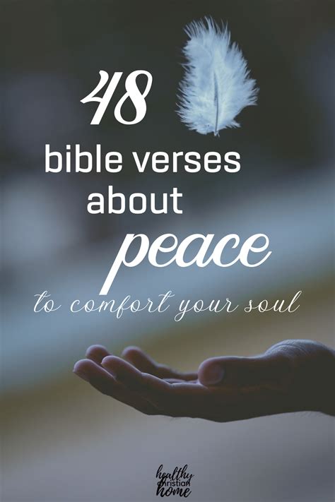 48 Bible Verses About Peace to Comfort Your Soul