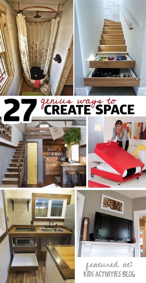 36 Genius Small Space Storage & Organization Ideas That Work | Small ...