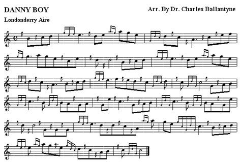 Oh Danny Boy (Londonderry Aire) | Scottish music, Celtic music, Sheet music