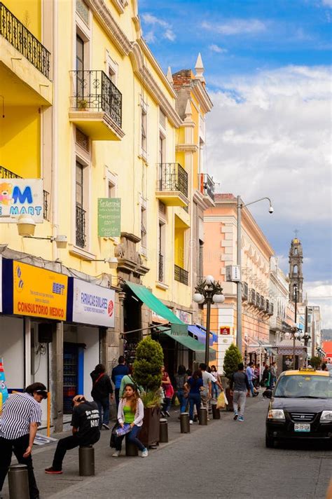 Architecture of Puebla, Mexico Editorial Stock Image - Image of ...