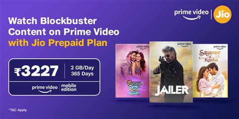 New Jio plan launched with Amazon Prime Video Mobile Edition | OnlyTech ...