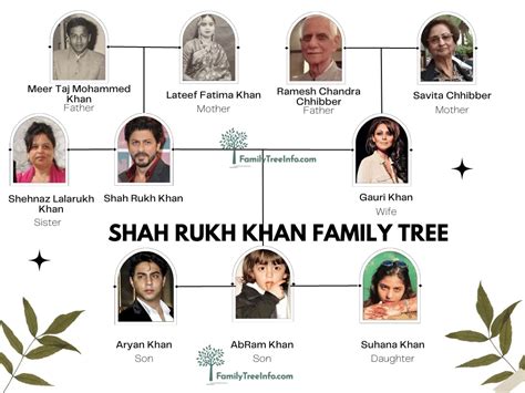 Shah Rukh Khan Family Tree, Parents, Children, Family Photos, Details