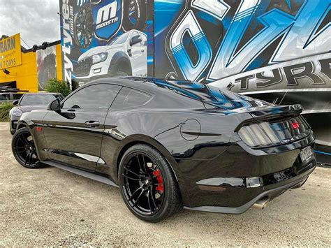 Ford Mustang GT S550 Black P51 Wheels 101RF Wheel | Wheel Front