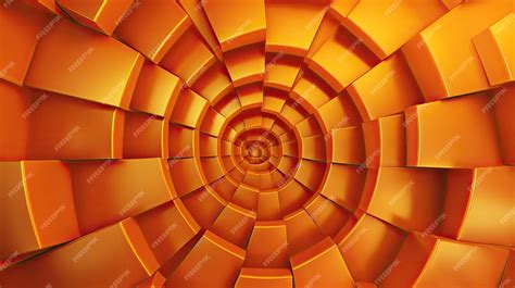 Premium AI Image | Orange Geometric Pattern Design Background Wallpaper HD