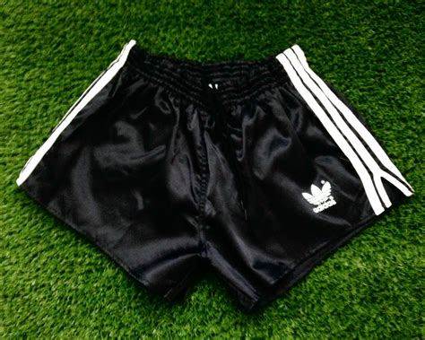 Vintage Adidas Shiny Glossy Black Adidas Beckenbaeur Shorts.. | Cool ...