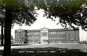 Indiana, IN, Linton, High School Real Photo Postcard | eBay