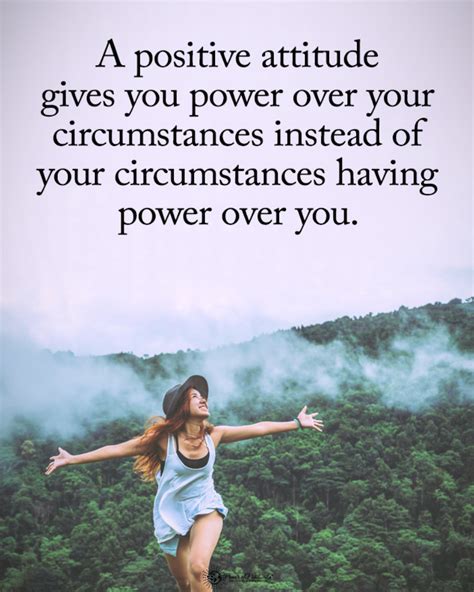 “A positive attitude gives you power over your circumstances.” | by ...