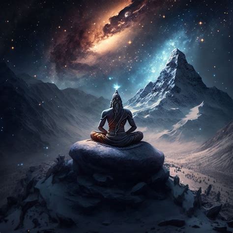 SHIVA MEDITATING IN HIMALYAS | Shiva meditation, Shiva, Lord shiva