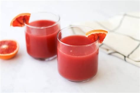 Fresh Raspberry Orange Juice - Recipes | Sweet New Roots