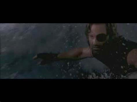 Escape from L.A. has the most amazing surfing scene in any movie : surfing