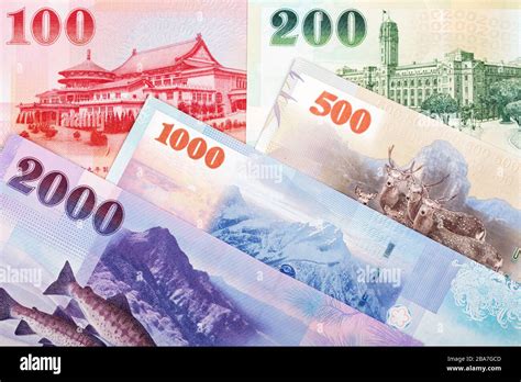 New Taiwan dollar a business background Stock Photo - Alamy