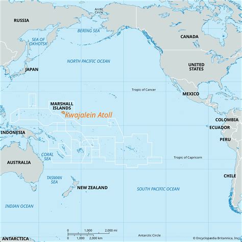 Kwajalein Atoll | Marshall Islands, Map, & World War II | Britannica