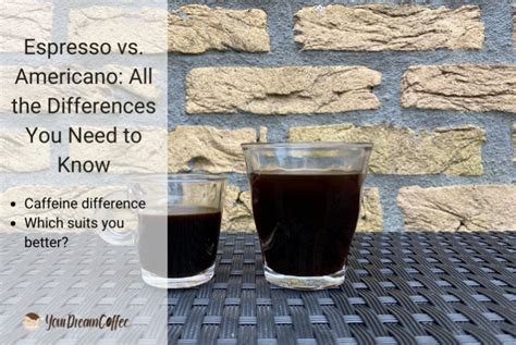 Espresso vs. Americano: All the Differences You Need to Know