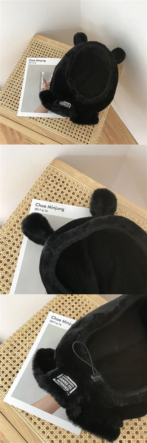 Cozy Plush Winter Hat With Ears - ApolloBox