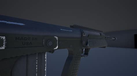 RFB Rifle — polycount