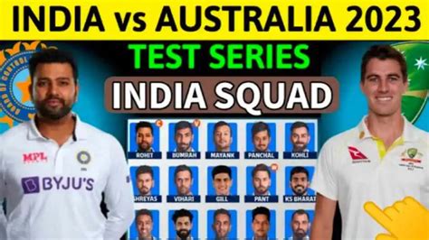 India vs Australia Test Series 2023 - Schedule, Live Scores and Results ...