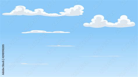 Hình nền hoạt hình Background blue sky cartoon Chất lượng cao, tải miễn phí