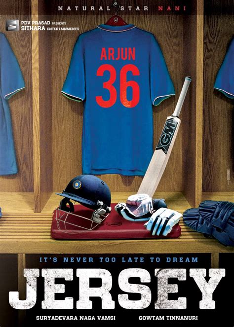 Nani's Jersey Movie First Look Poster - Latest Movie Updates, Movie ...