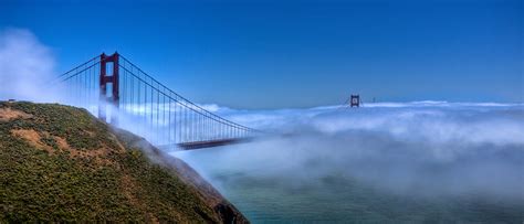 Golden Gate Bridge in Fog Photograph by Jonny D - Fine Art America